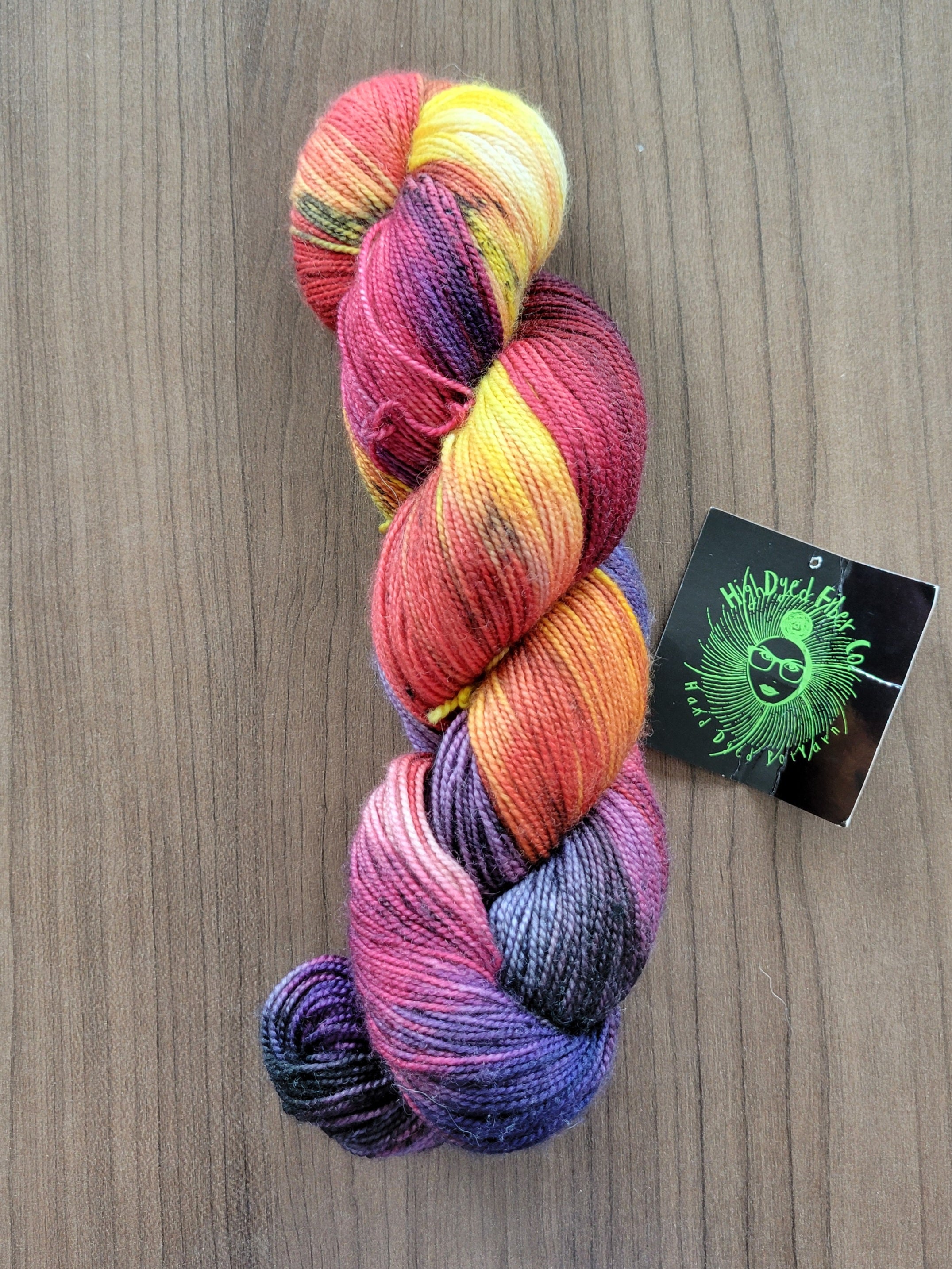 DESTASH ITEM | High Dyed Fiber Co | Fingering