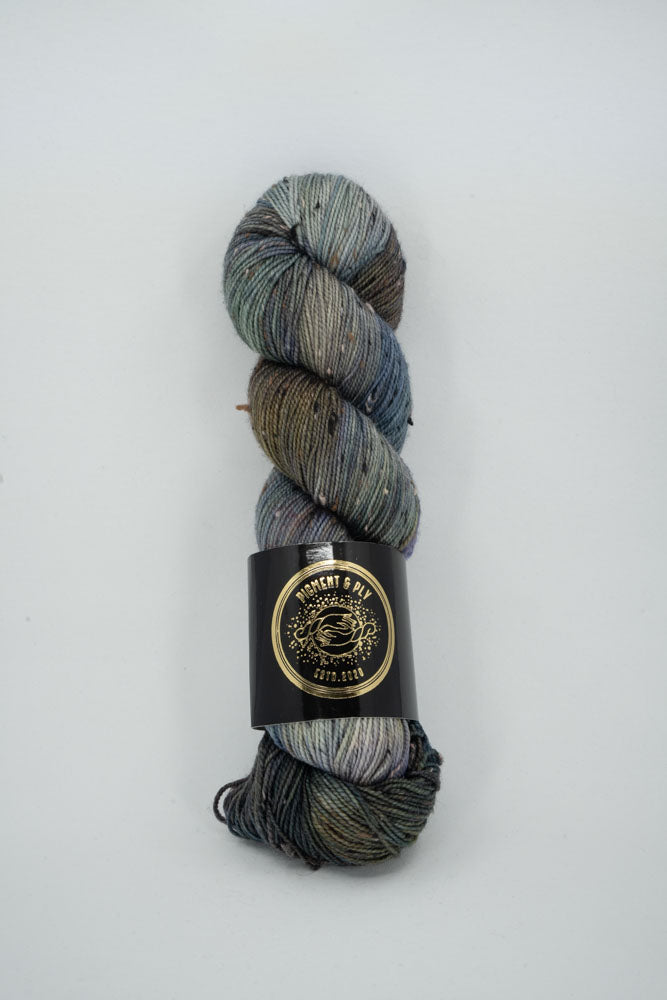 DESTASH ITEM | Pigment & Ply | Fingering Tweed | The Possessed Princess