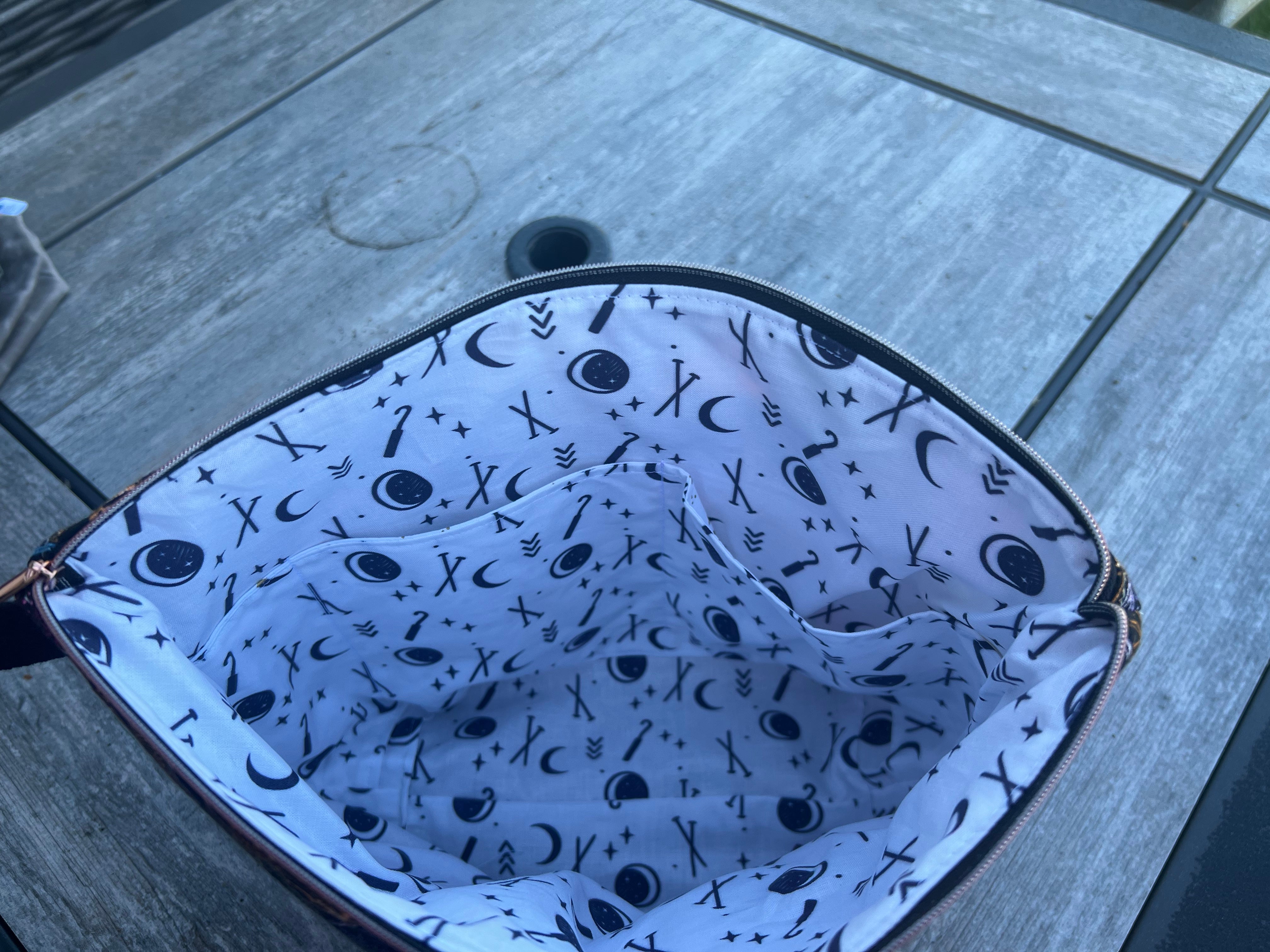 Extra Large Zipper Project Bags