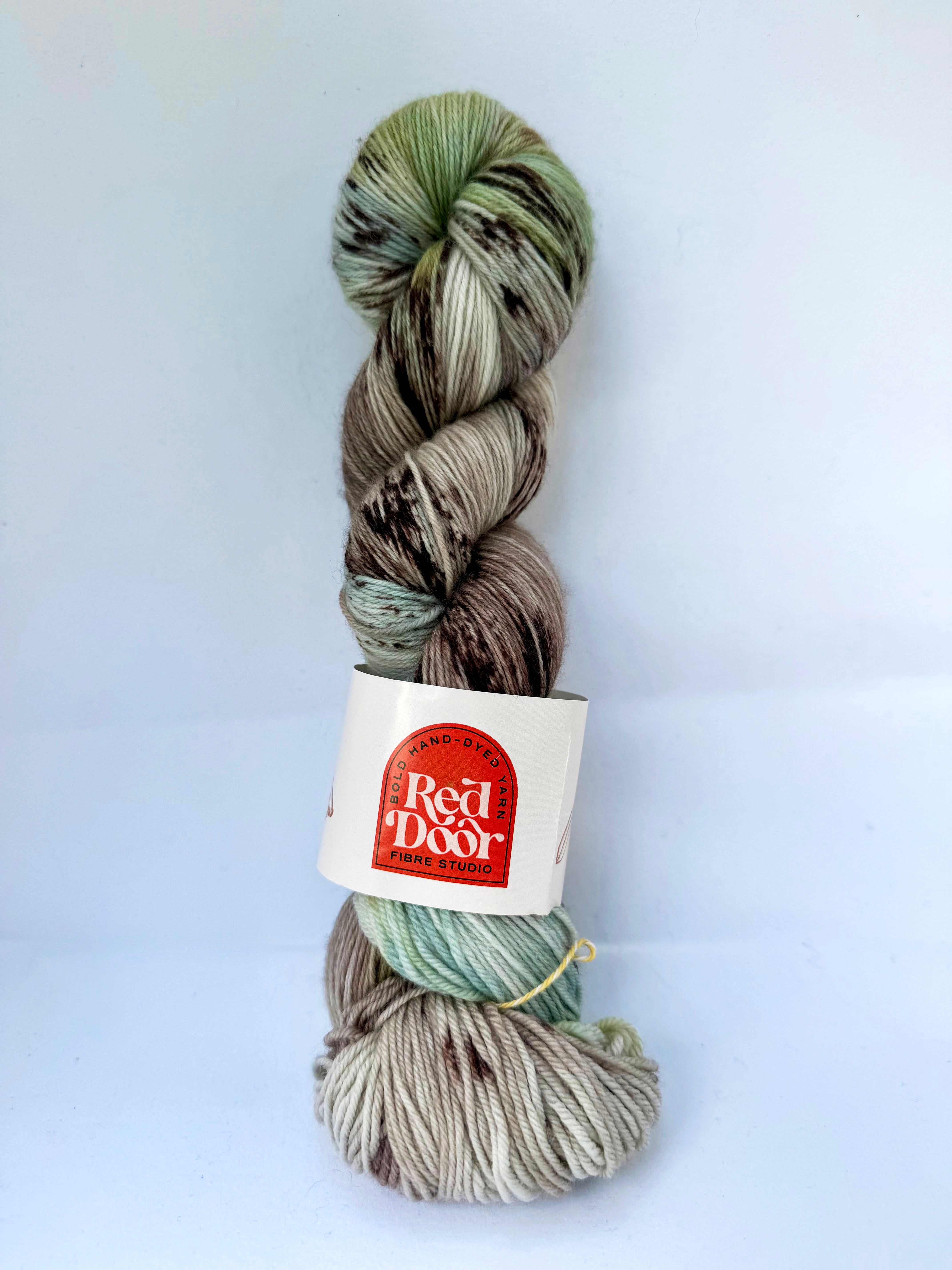 DESTASH ITEM | Red Door Fibre Studio | Get Back, Witch! - Bougie Sock