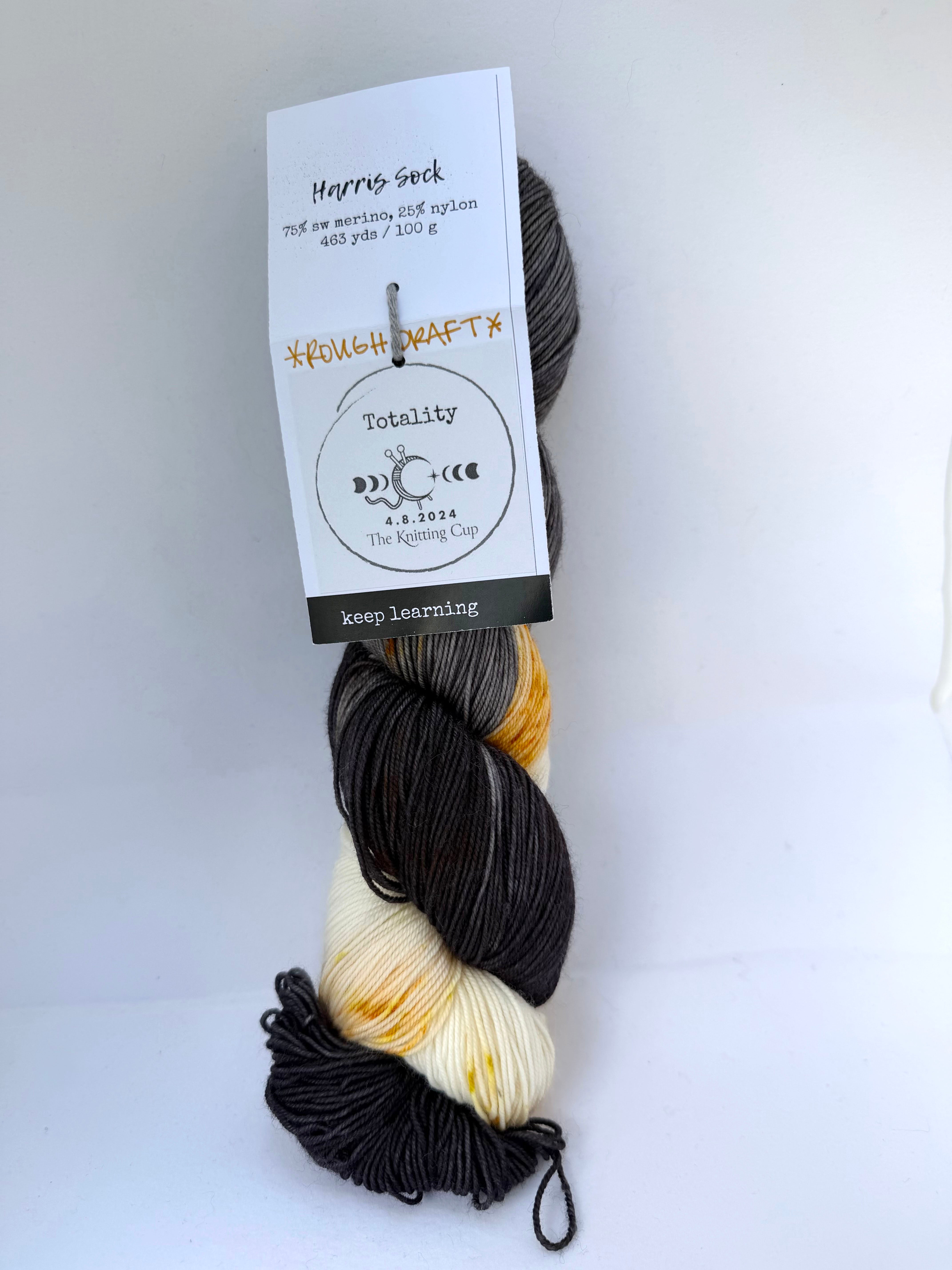 DESTASH ITEM | Purls & Postulates | Rough Draft - Harris Sock