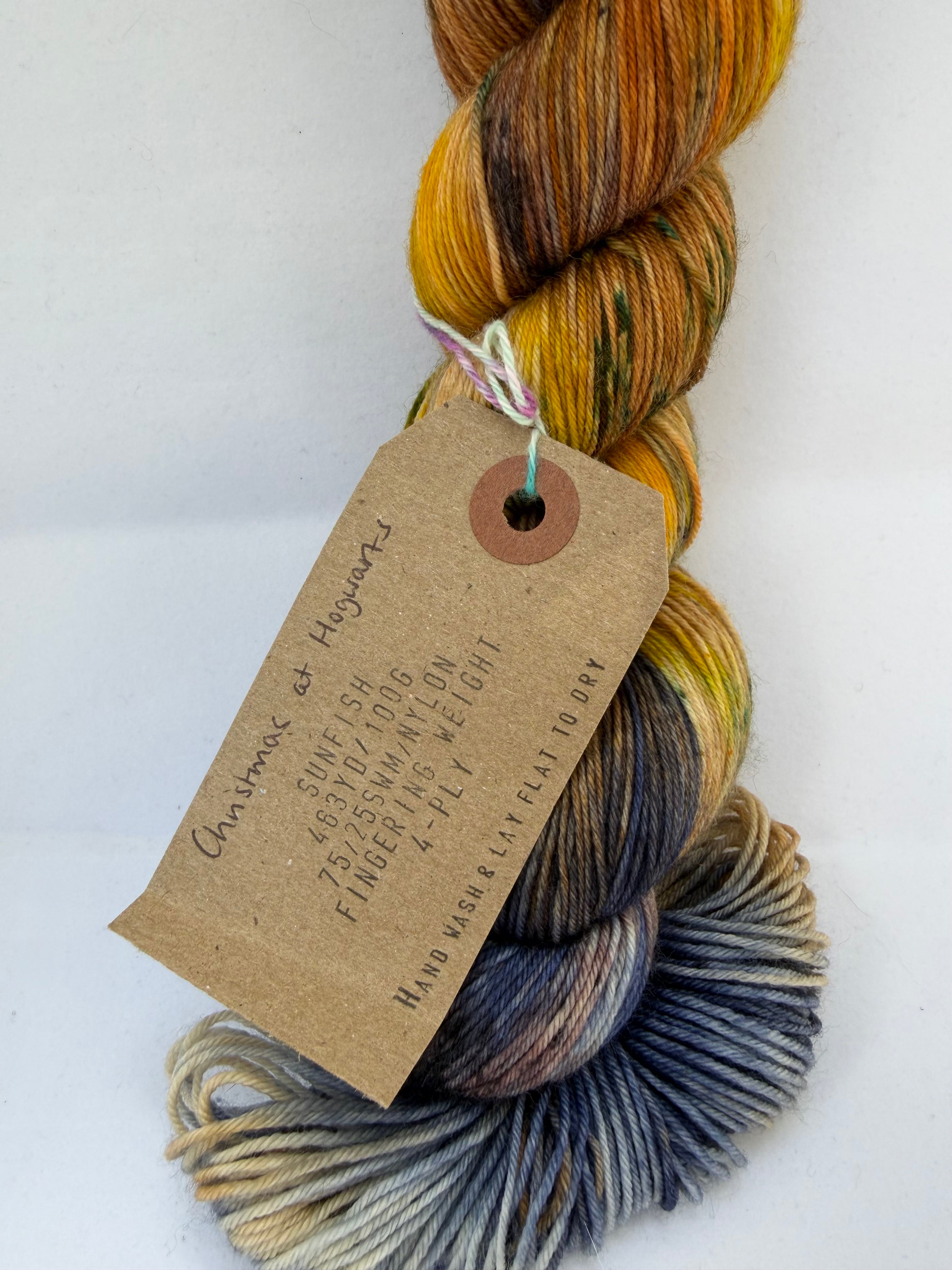 DESTASH ITEM | Little Wolf Knits | Christmas at Hogwarts - Sunfish