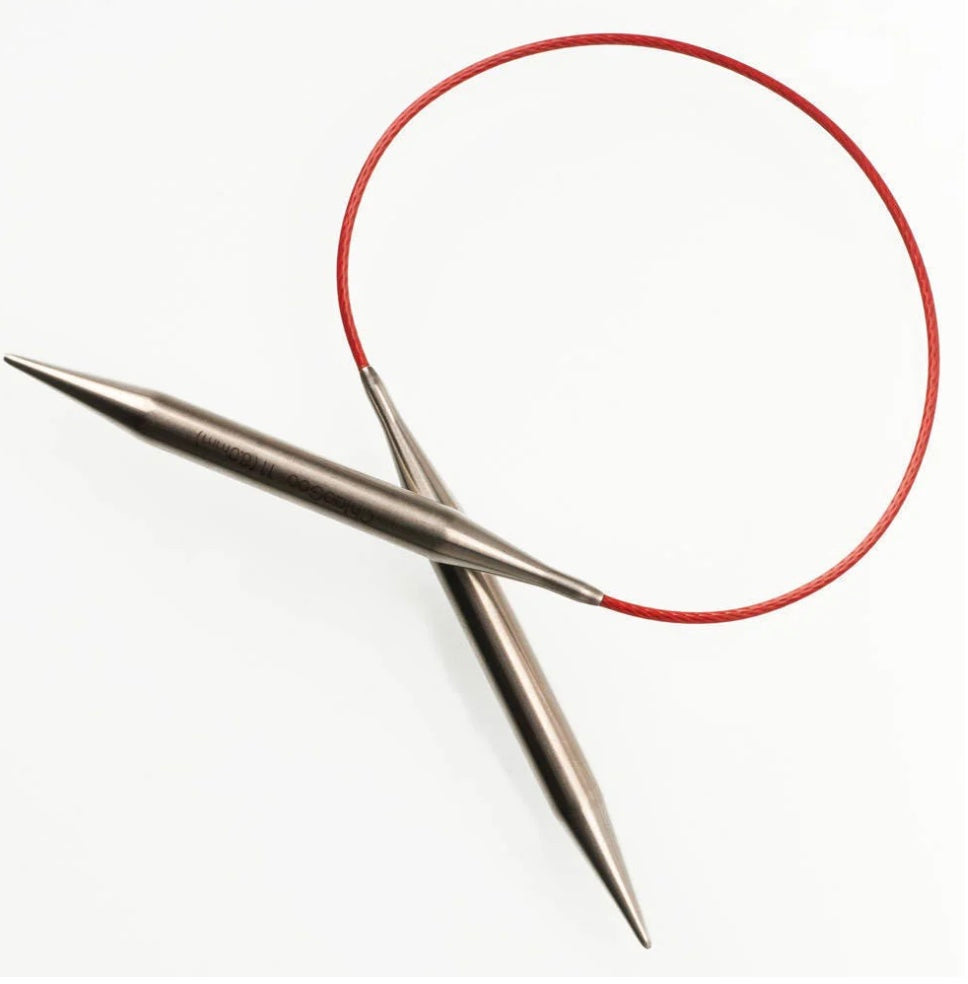 DESTASH ITEM | Chiaogoo Circular Fixed Needles | US 17 32"